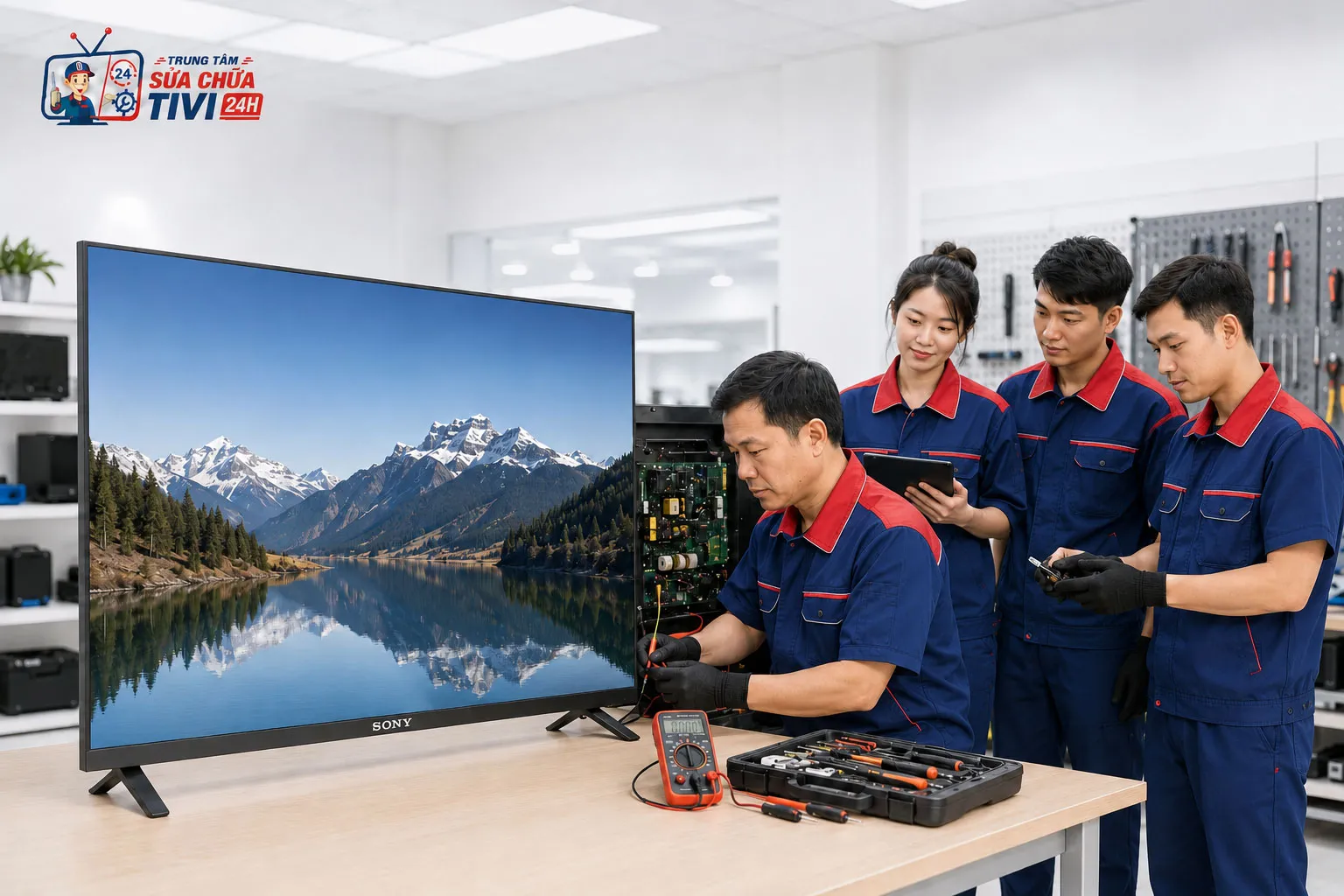 Dịch vụ sửa chữa tivi Sony