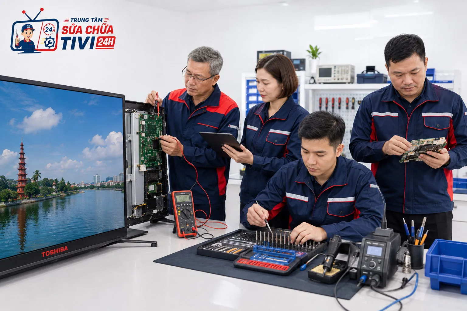 Dịch vụ sửa chữa tivi Toshiba